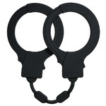 Силиконовые наручники Stretchy Cuffs Black 4008-01Lola